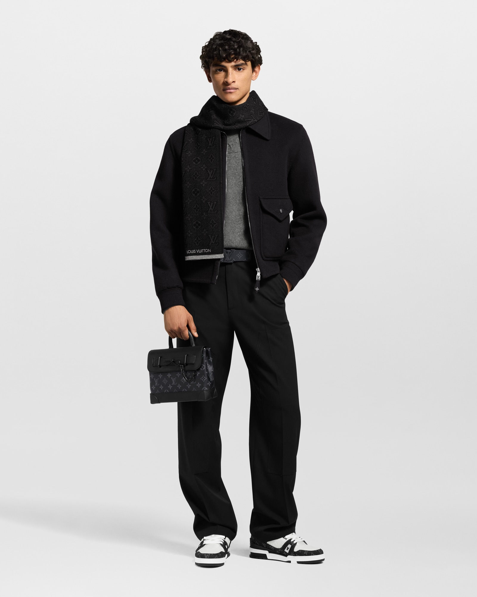 マフラー マイ・モノグラム・エクリプス S00｜ルイ・ヴィトン 公式